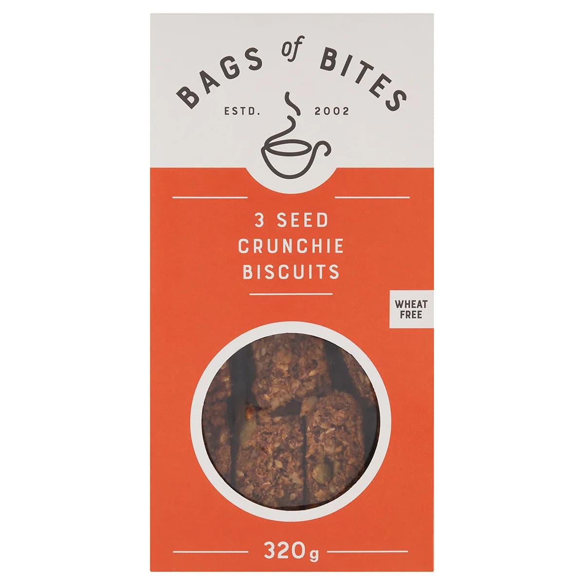 3 Seed Crunchie Biscuits - Wheat Free