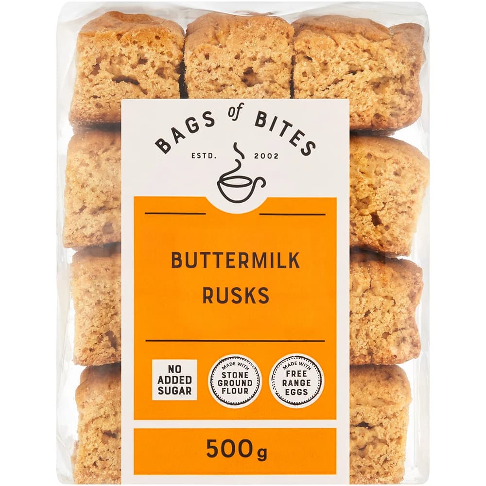Buttermilk Rusks - No Added Sugar