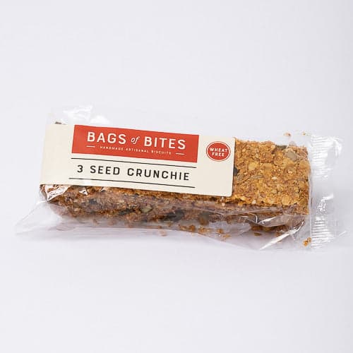 3 Seed Crunchie Individually Wrapped - Wheat Free