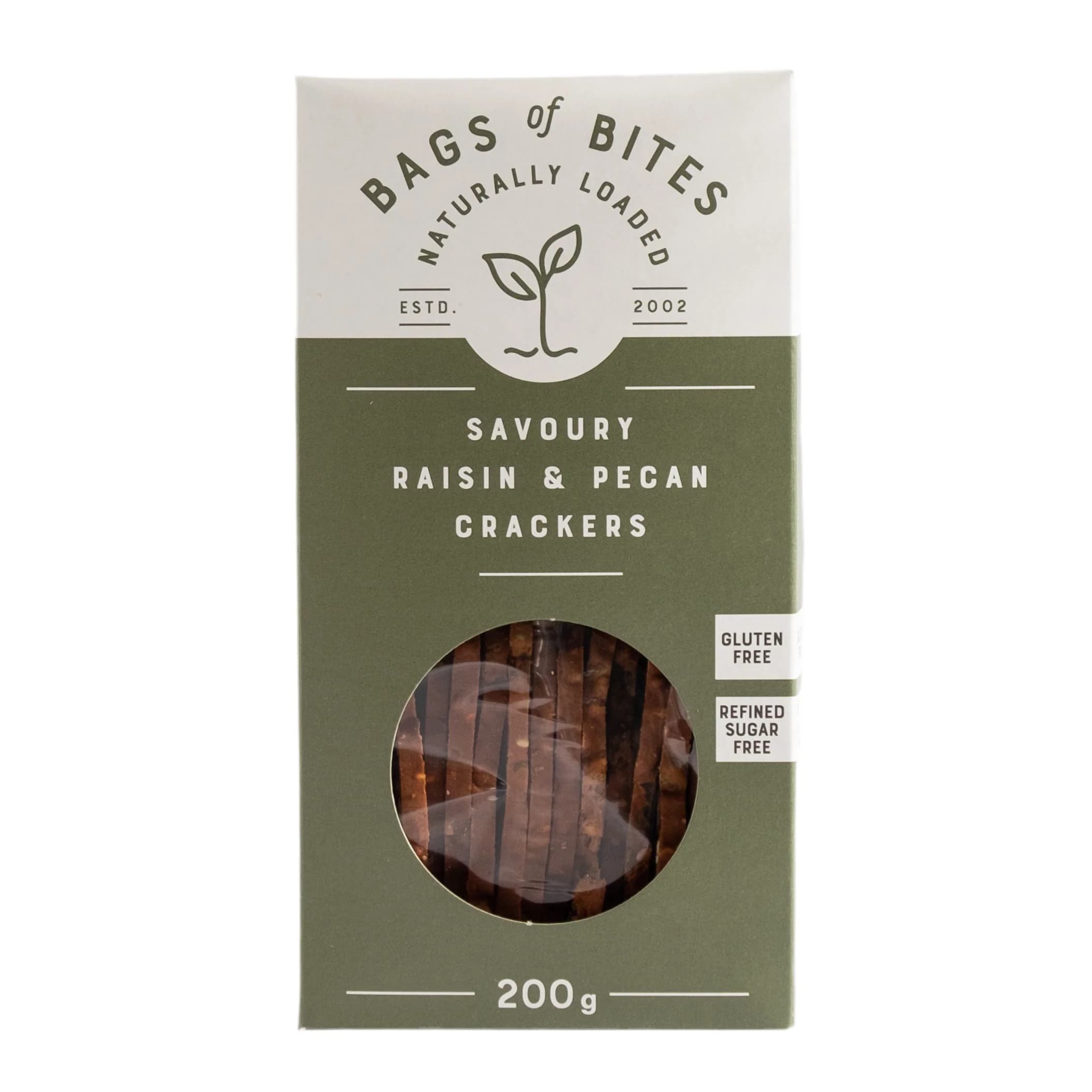 Naturally Loaded Savoury Raisin & Pecan Crackers