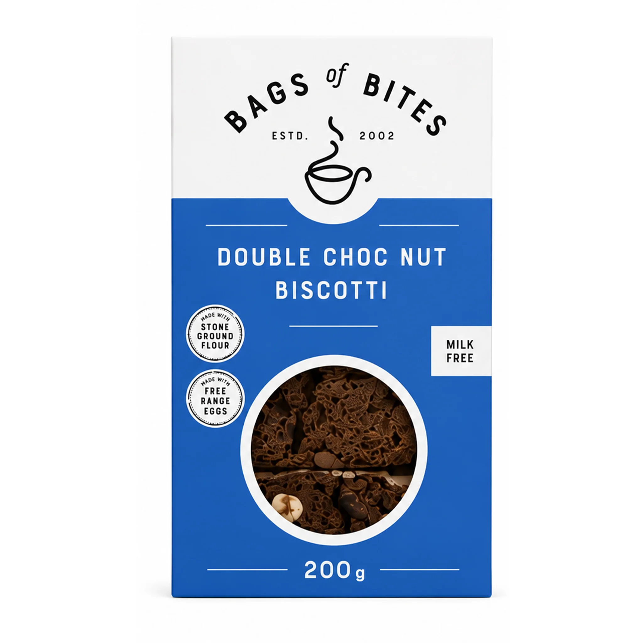 Double Choc Nut Biscotti