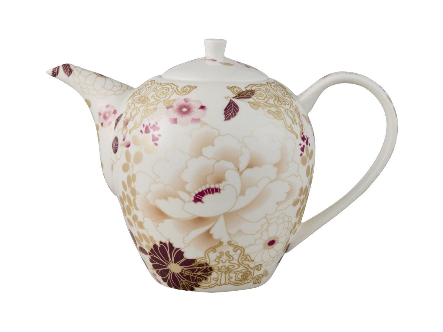 MW Kimono Teapot 1.1L White Gift Boxed