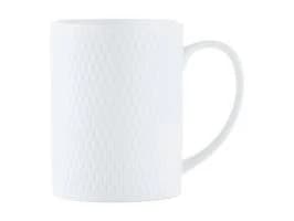Maxwell & Williams White Basics Diamonds Straight Mug 400ml