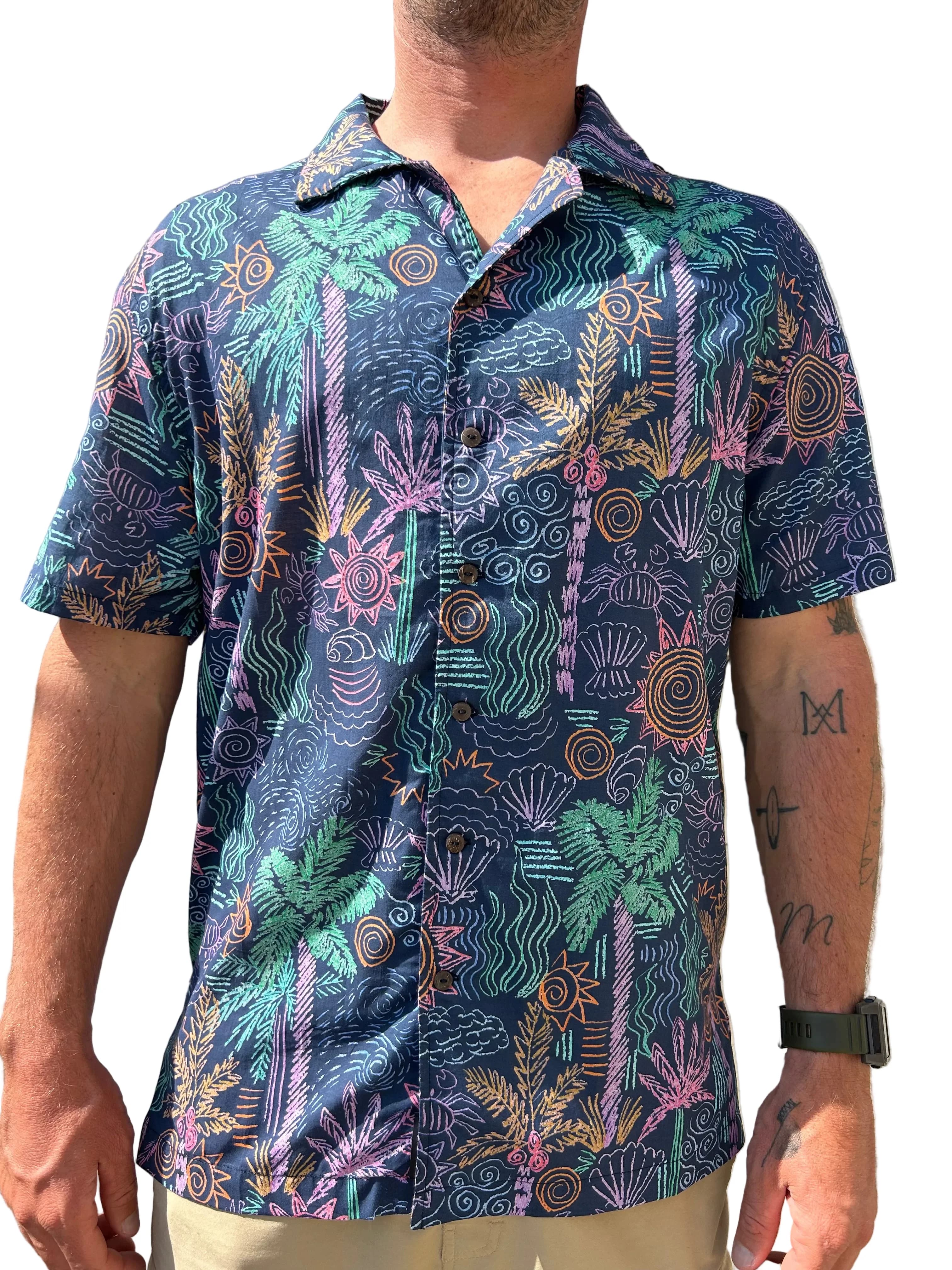 Shirt Komsurf Moonlight Doodle