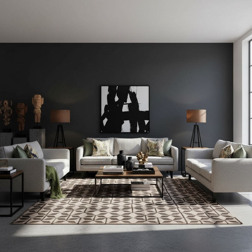 Couch 3 Seater Helsinki | Brown