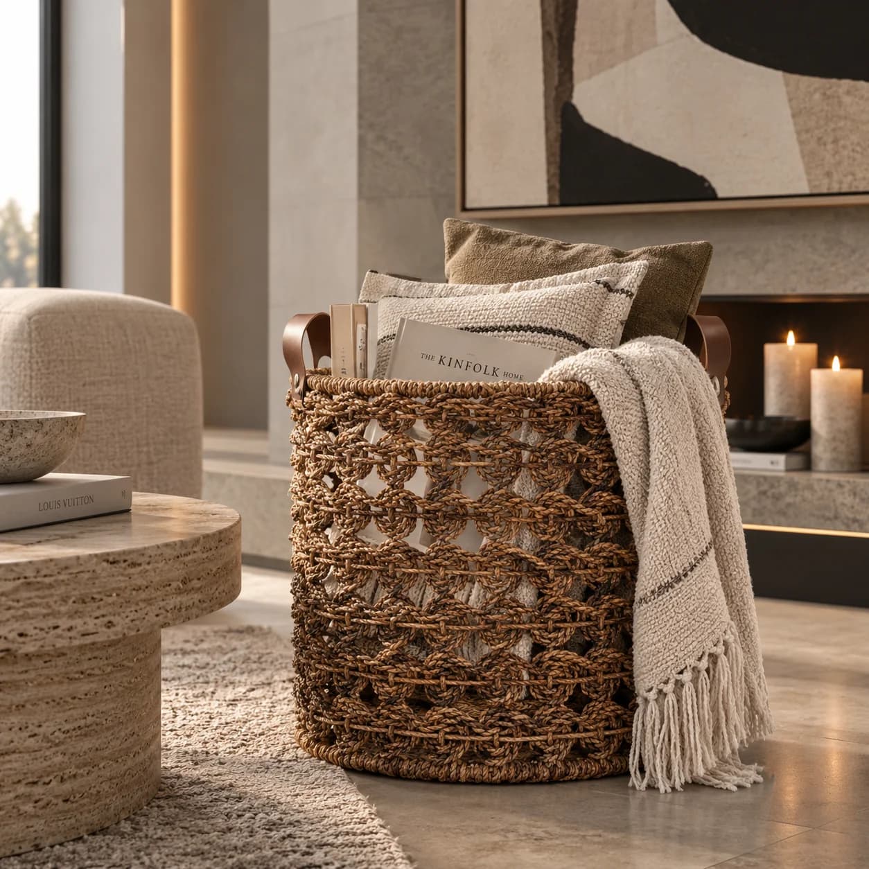 WATER HYACINTH BASKET | Medium