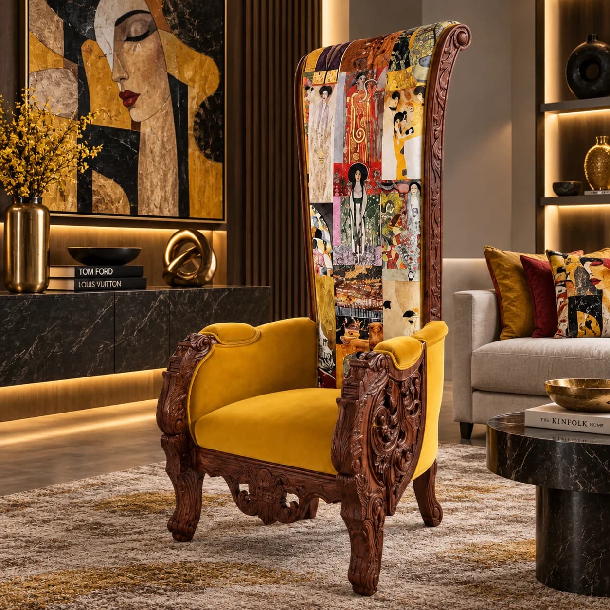 Lesti Chair 170cm | Occasional Chair Upholstered