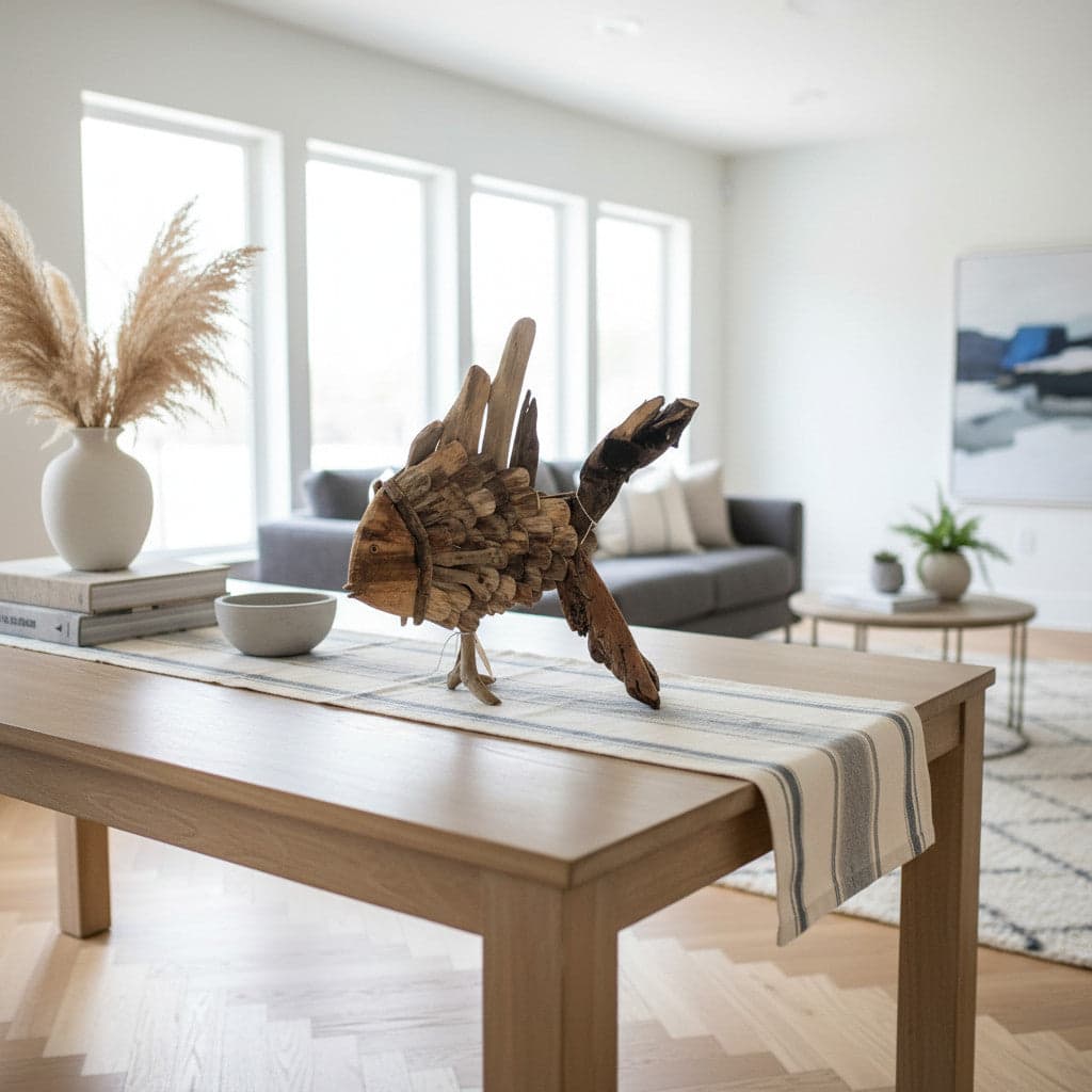 Driftwood Fish Sculpture