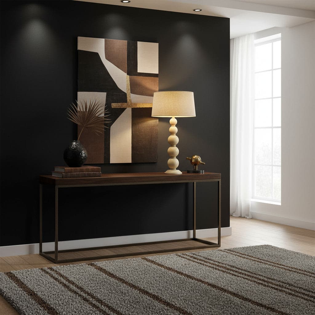 Lounge Lamp Milan Tall | White 70cm Excl Shade