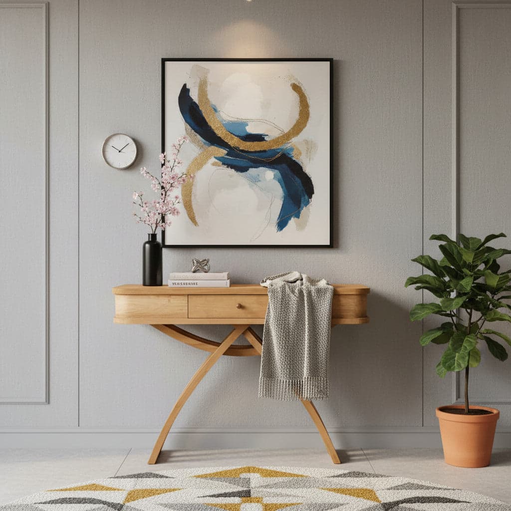 Tri-leg Console | Natural 80x120x50cm