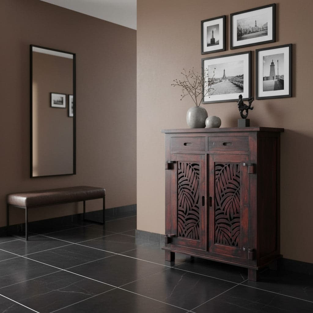 Storage Rack, Papaya | Dark 121x43x91cm