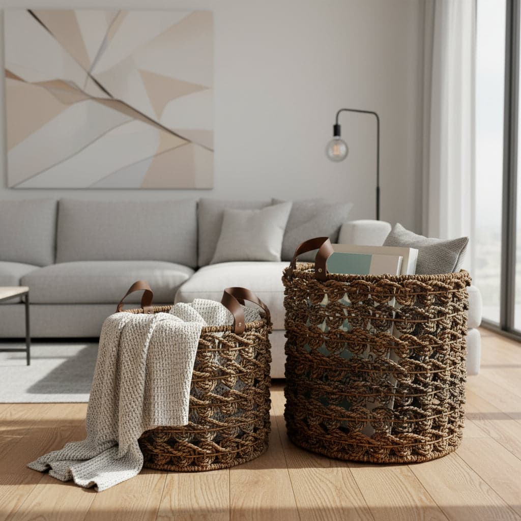 WATER HYACINTH BASKET | Medium