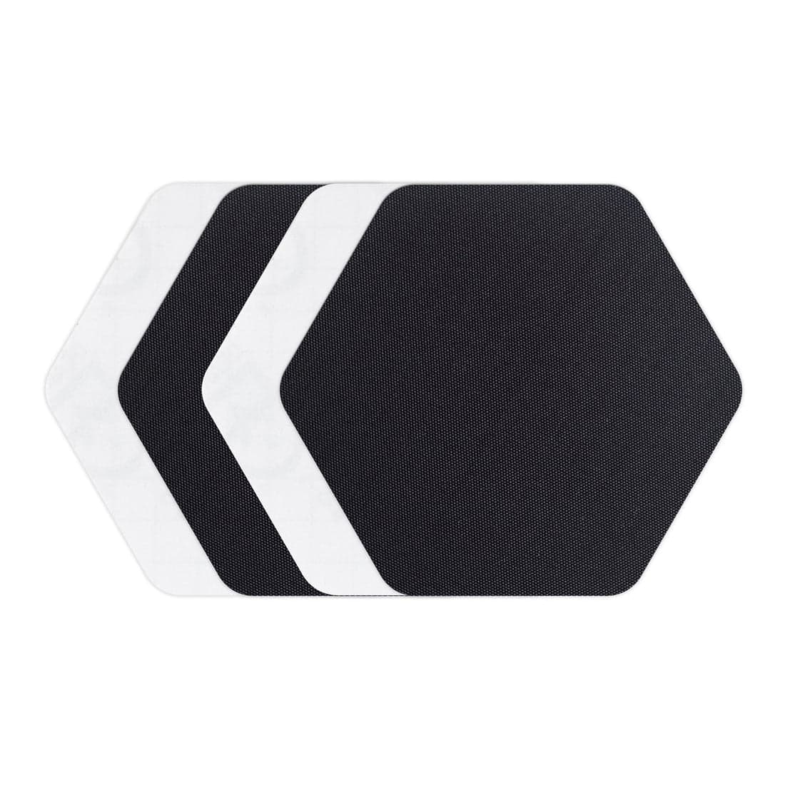 Gear Aid Tenacious Tape Large Nylon & Vinyl Hex Repair Patches, Set of 4
