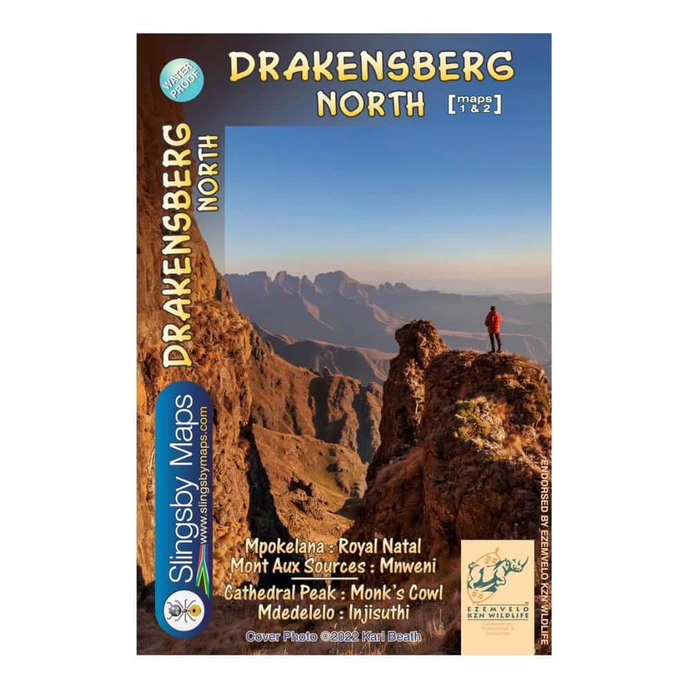Slingsby Drakensberg North Hiking Map, Edition 3
