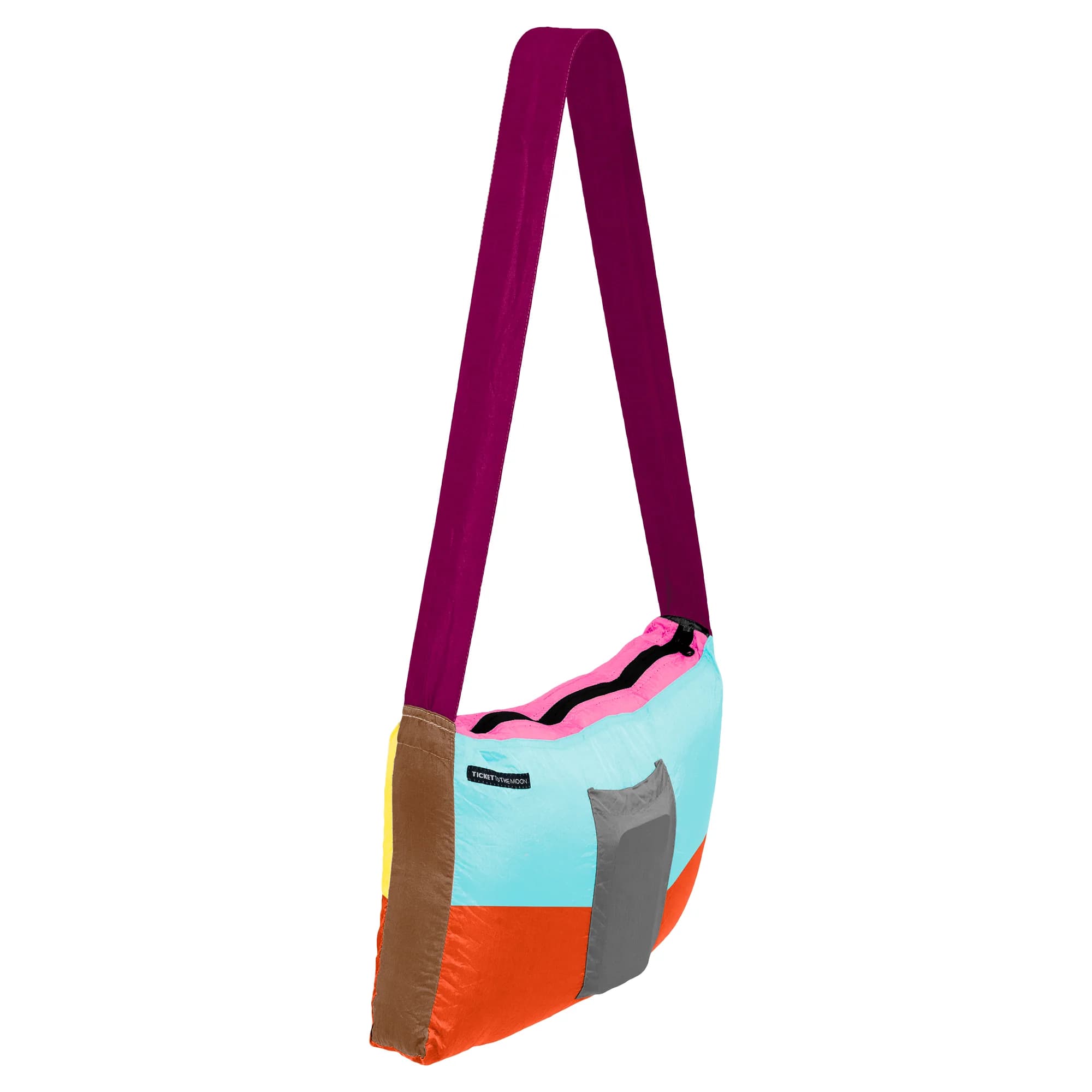 Ticket To The Moon Zipper Bag, Unique Edition