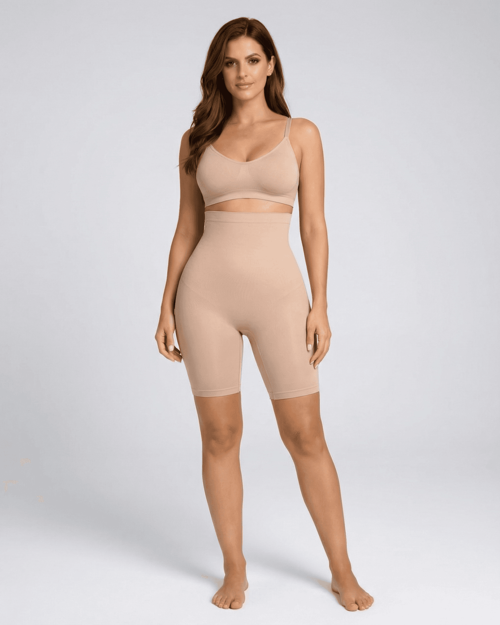 Gabie High-Waist Mid-Thigh Short