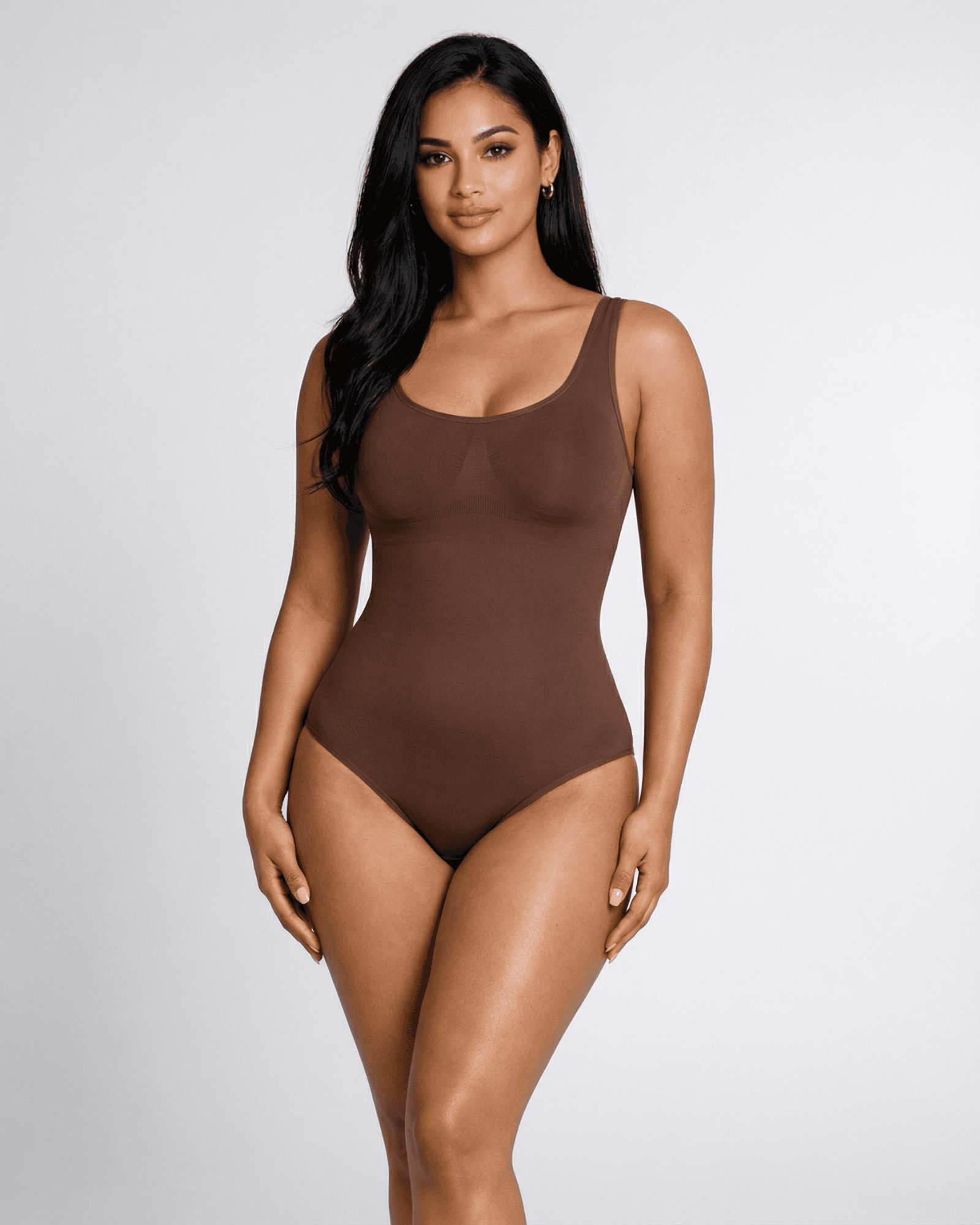 Gia Scoop Neck Thong Bodysuit