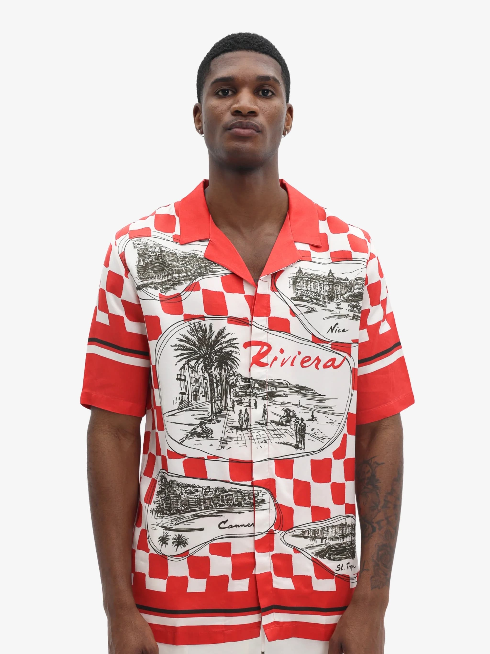 Capone Shirt Summer Red