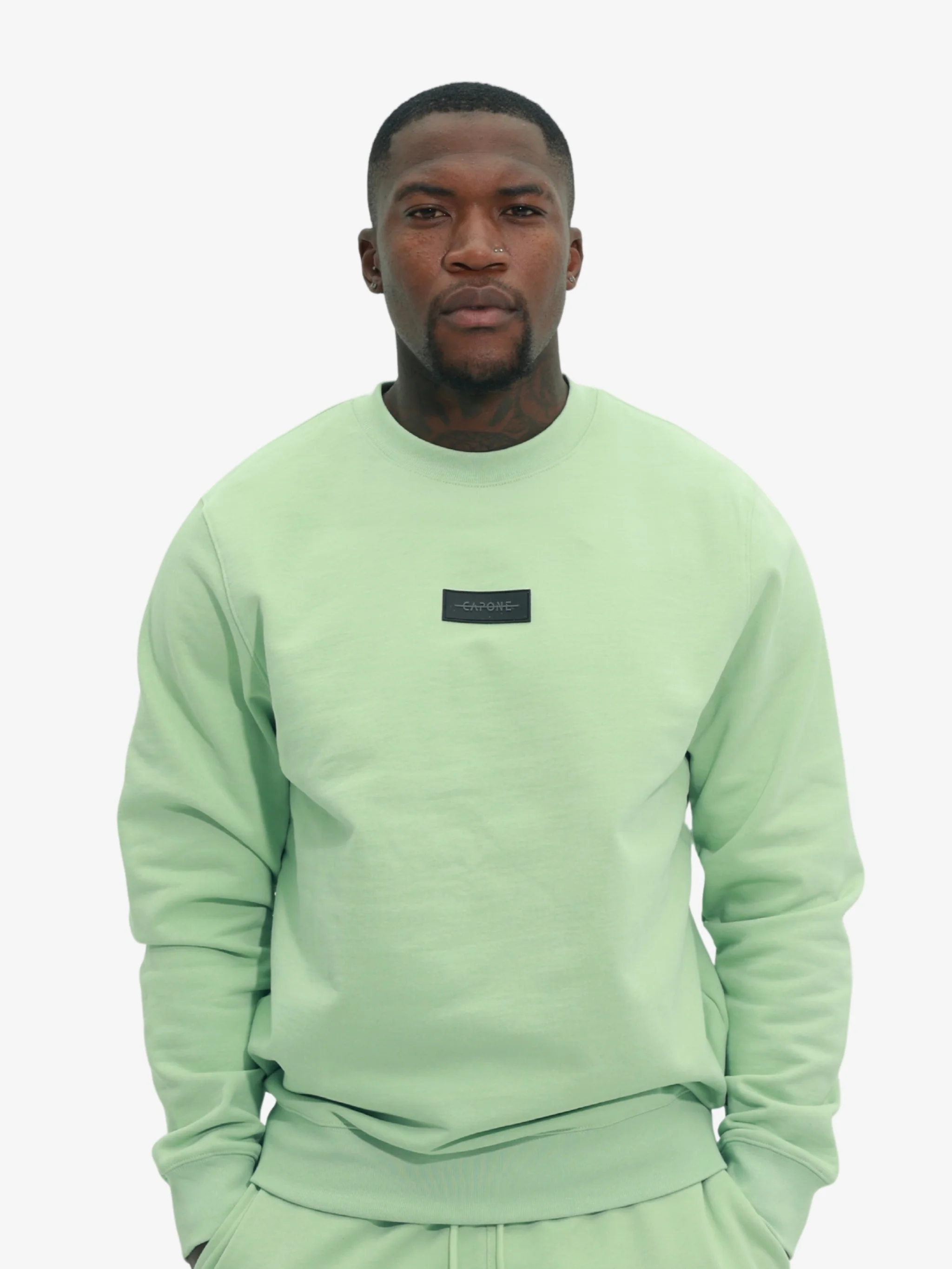 Capone Sweater Design Logo Mint