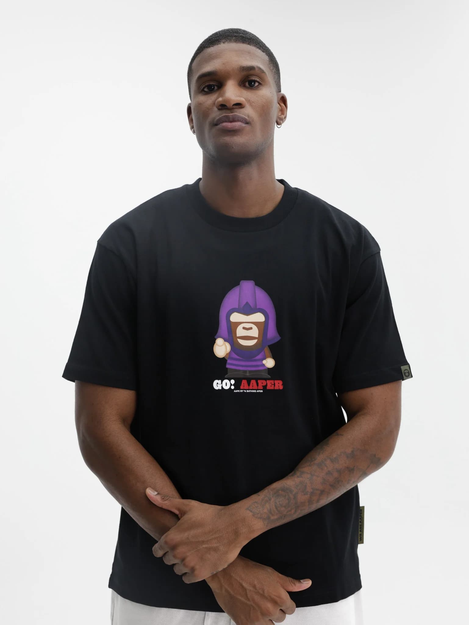 Aape T-Shirt Theme Black