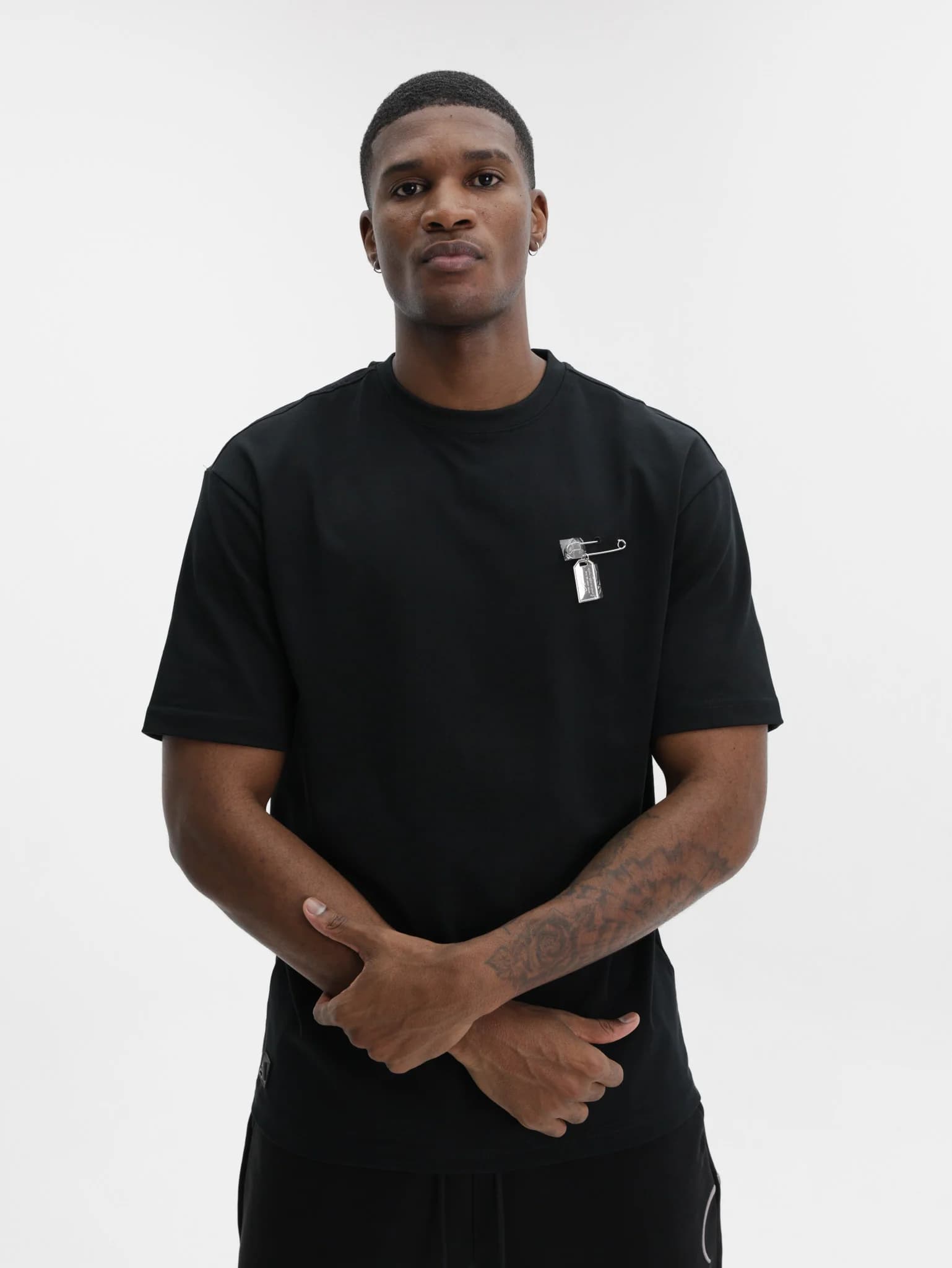 Capone T-Shirt Pin Logo Black