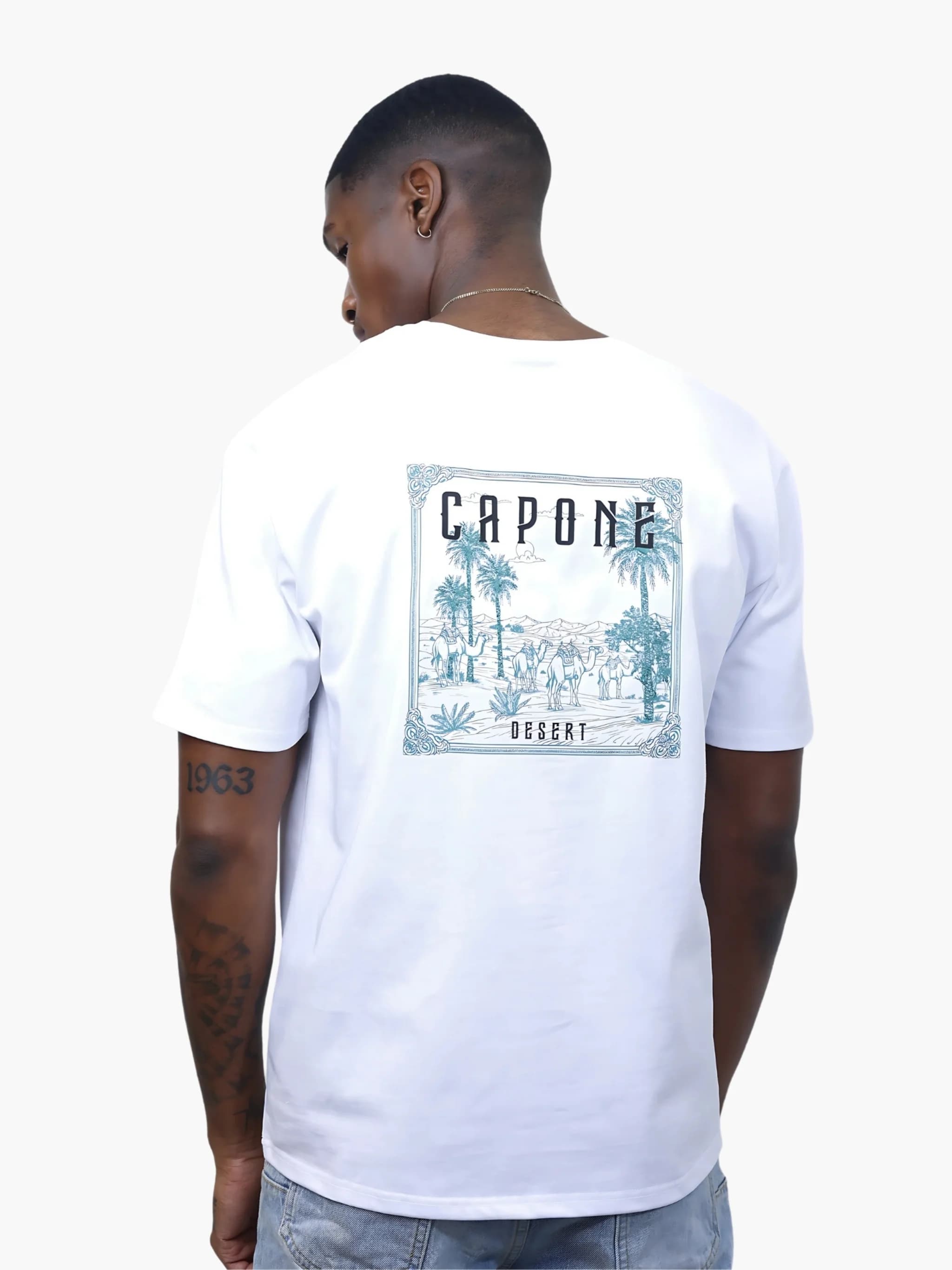 Capone T-Shirt City Portrait White