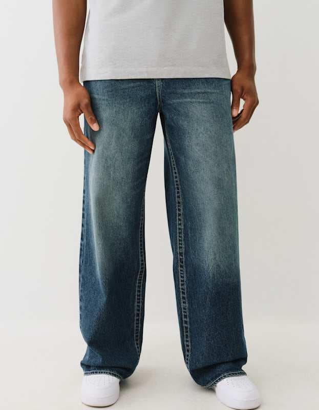 True Religion Vinny Sn Flap 34in Nightcap Dark Wash