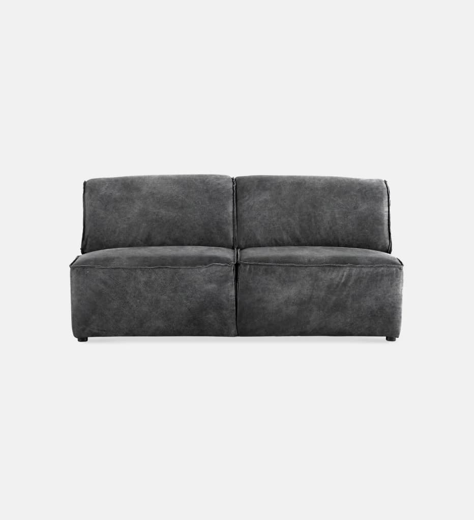 Congo Leather Modular Couch - 2 Seater piece