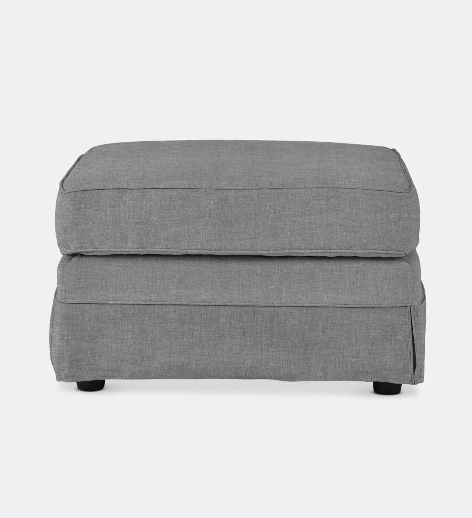 Santorini Slipcover Ottoman