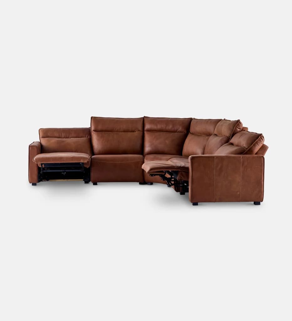 Sutton Upholstered Corner Automatic Recliner