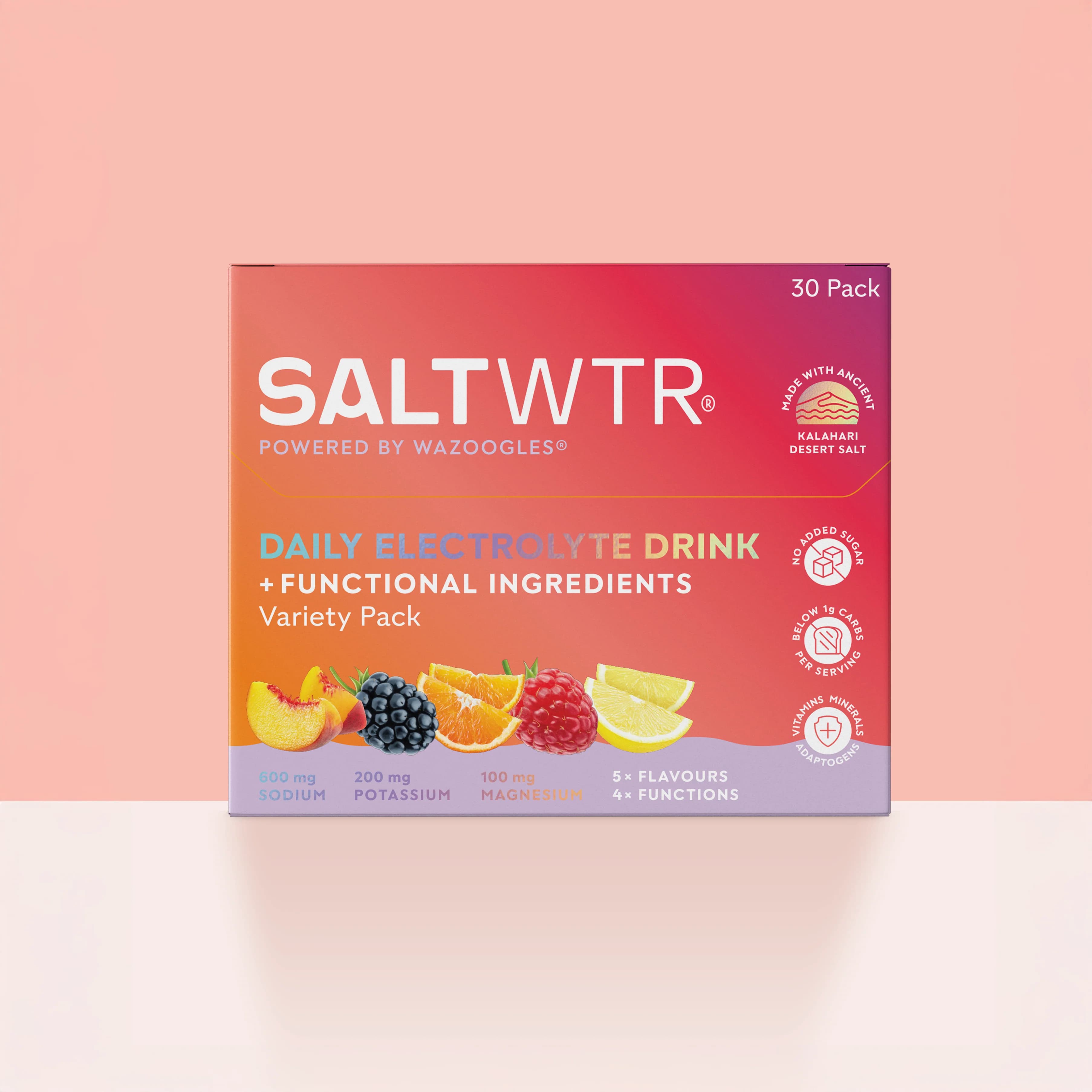 SaltWTR Daily Electrolytes - Variety Pack