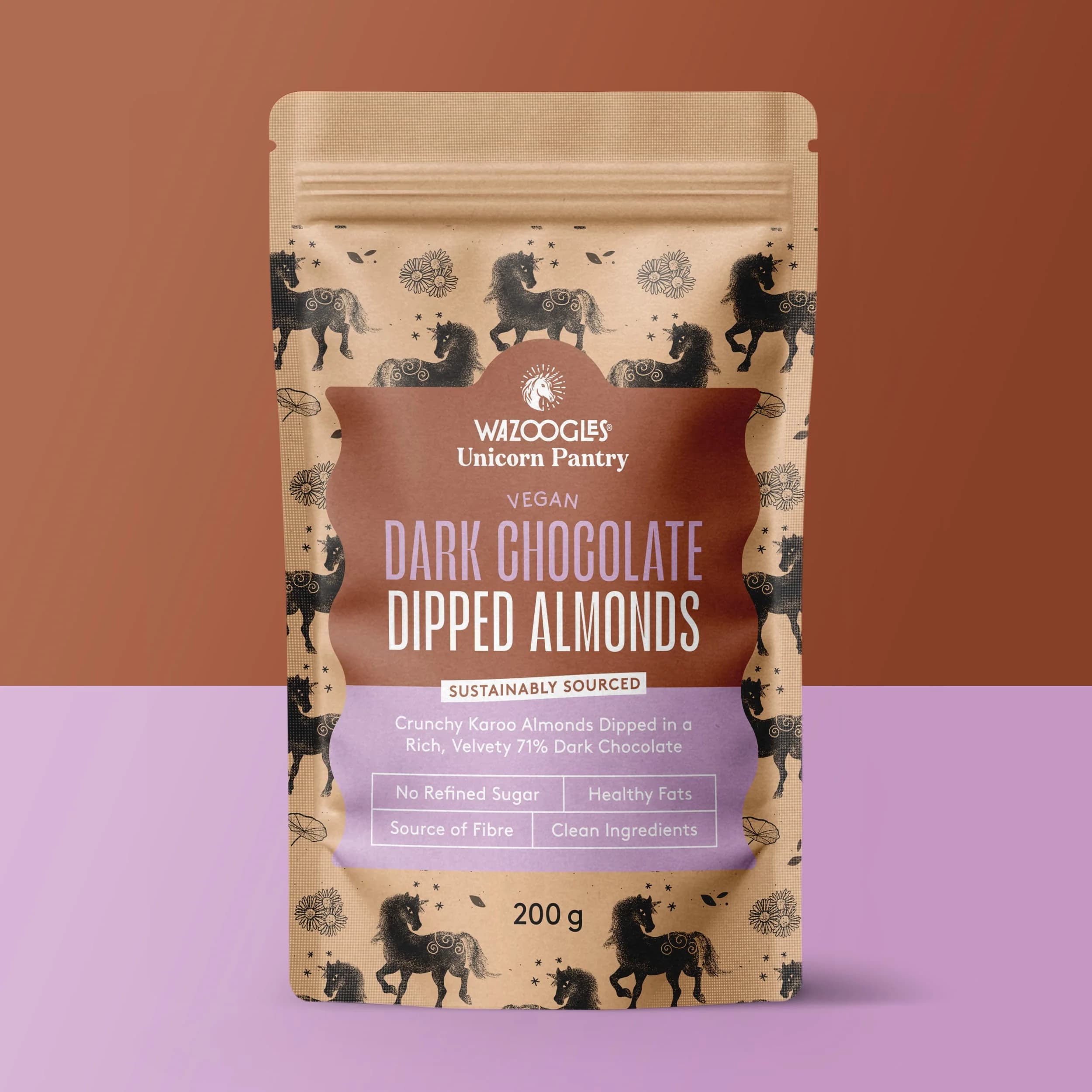 Chocolate Dipped Almonds