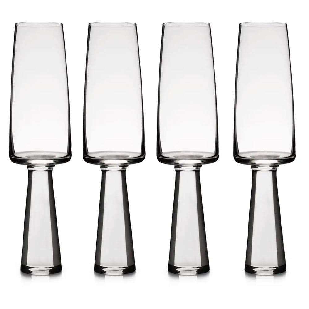 Carrol Boyes Baobab Champagne Flutes, Set Of 4