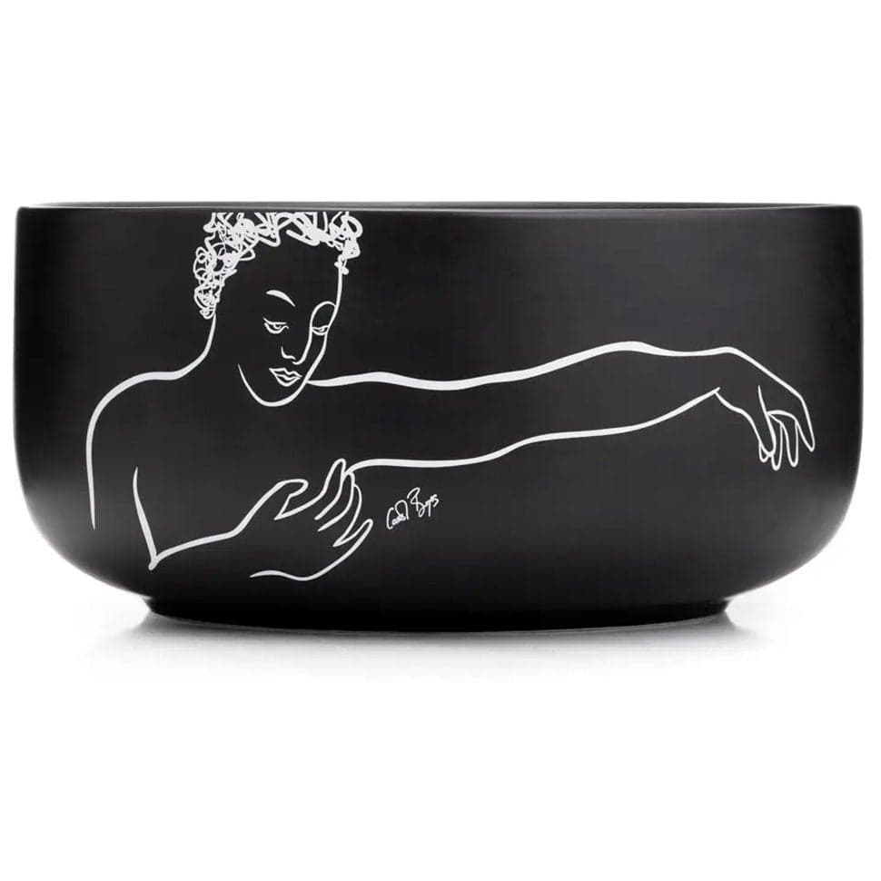 Carrol Boyes Sketchbook Black Salad Bowl, Within Reach