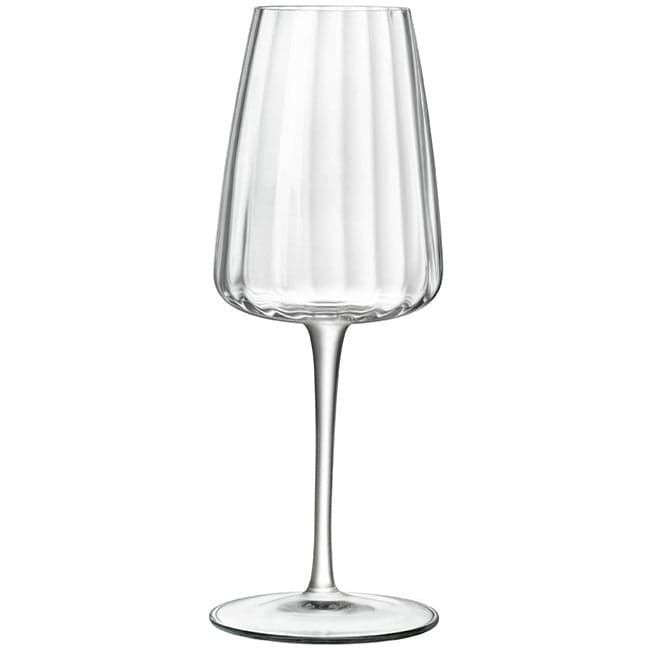 Luigi Bormioli Optica 210ml Champagne Flutes, Set of 4