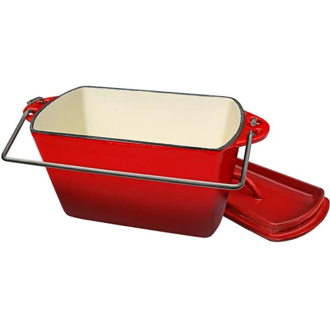 LK's Cast Iron Enamel Bread Pot, 2.2L