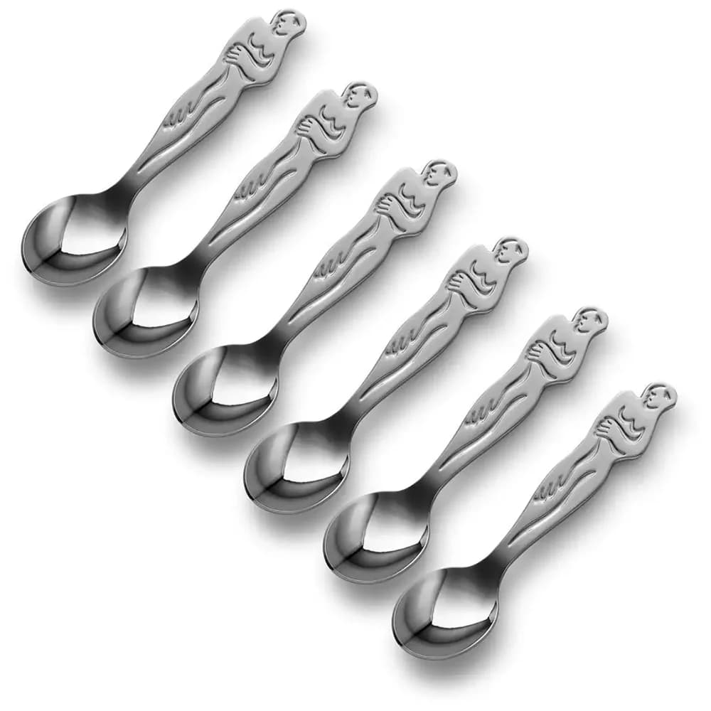 Carrol Boyes Set Of 6 Teaspoons