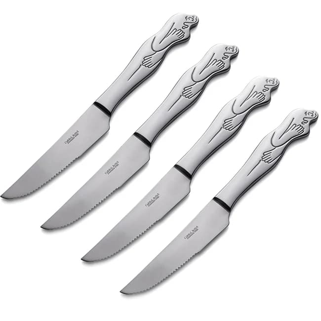 Carrol Boyes Set Of 4 Steak Knives