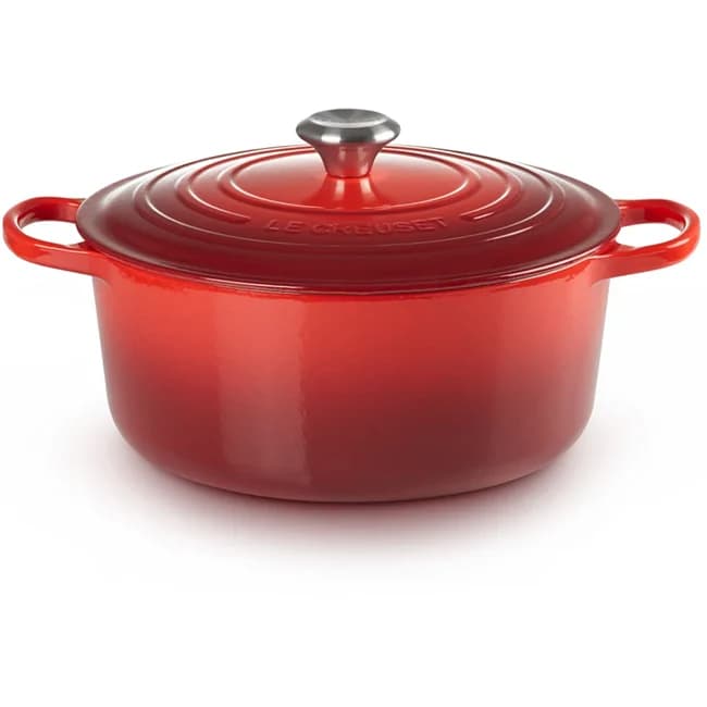 Le Creuset Signature 28cm Round Cast Iron Casserole, 6.7L