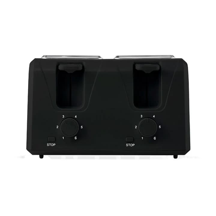 Mellerware Eco Max Black 4 Slice Toaster