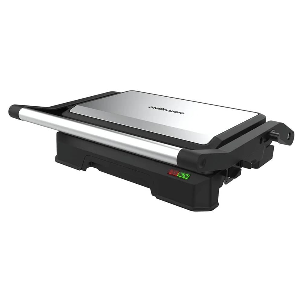 Mellerware Stainless Steel Non-Stick Panini Press