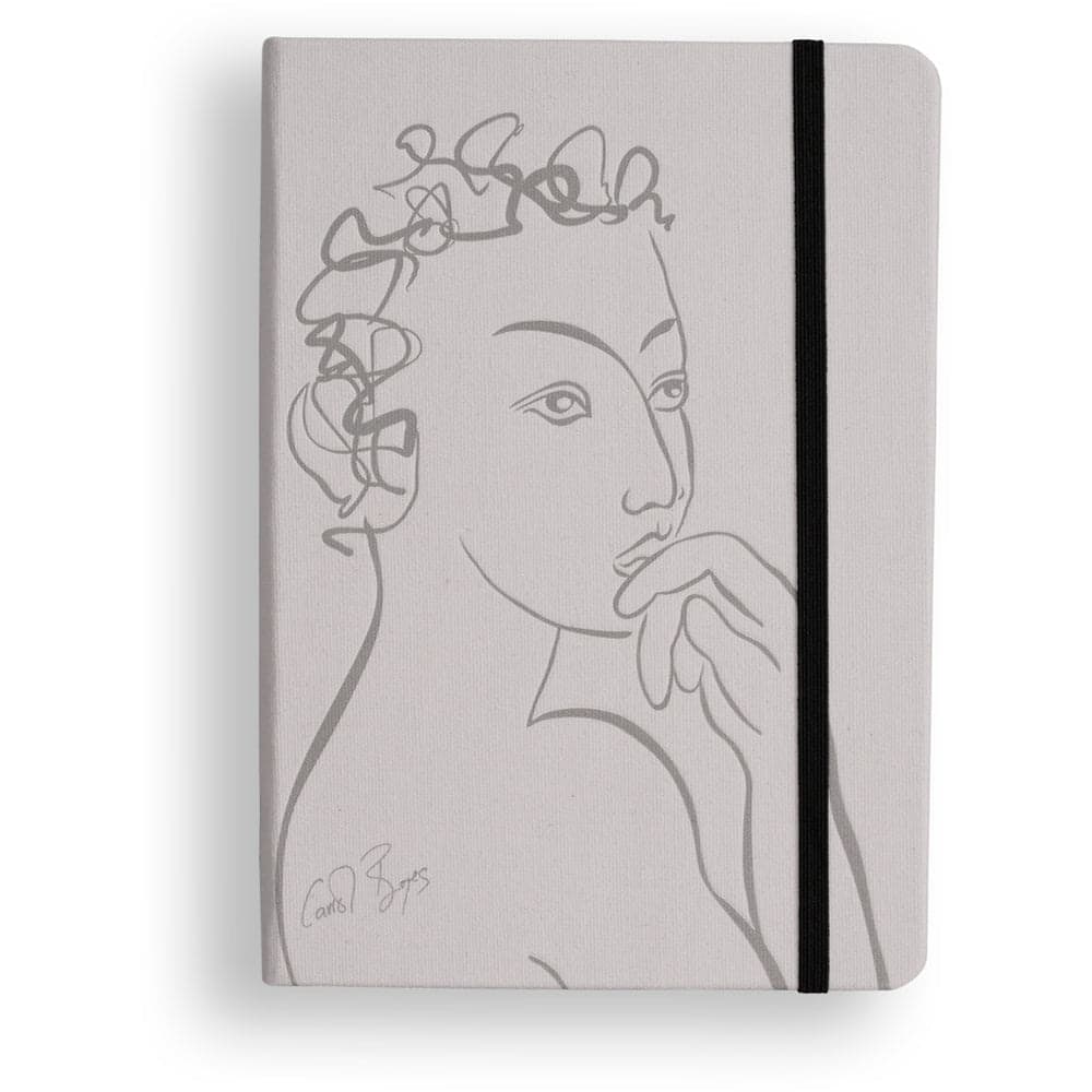 Carrol Boyes A5 Linen Notebook, Reminisce