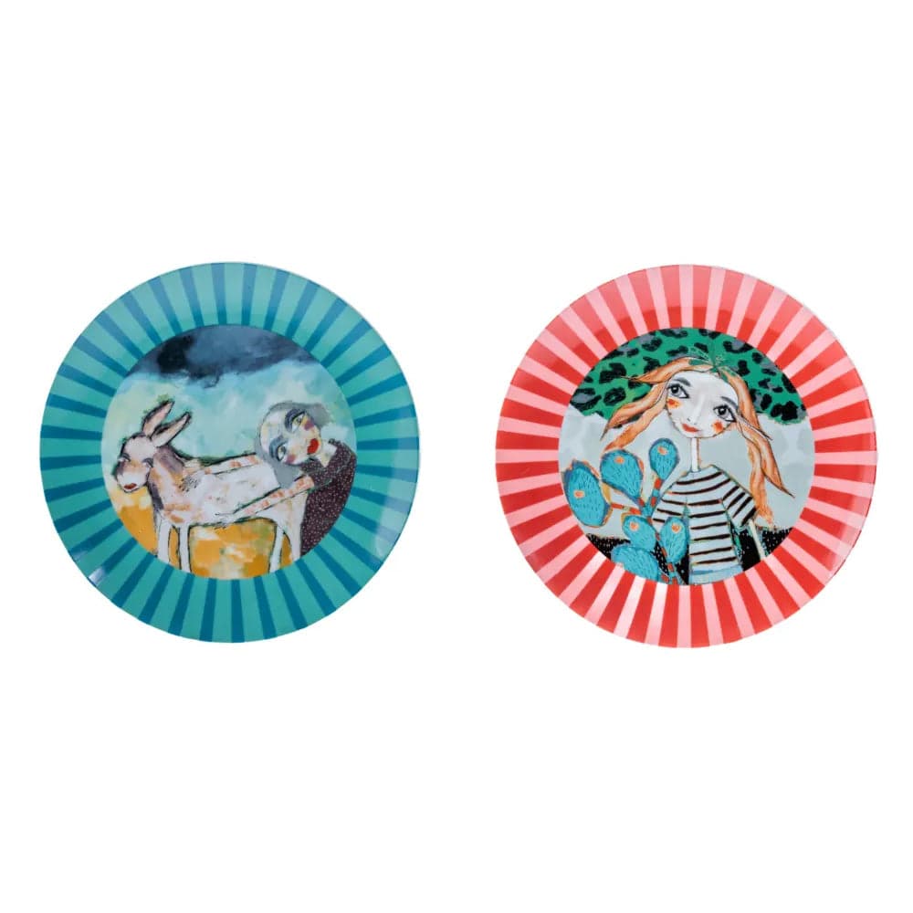 Olivia Princess Porcelain Side Plates, Set of 4