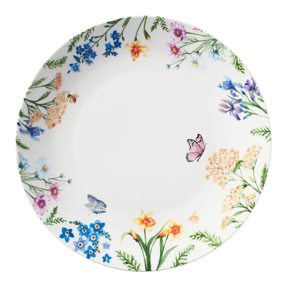 Maxwell & Williams Fluttering Meadow Coupe Dinner Plate, 27.5cm