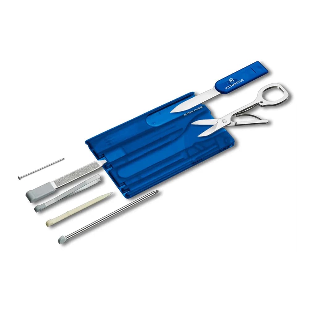 Victorinox Swisscard Classic, Transparent Blue