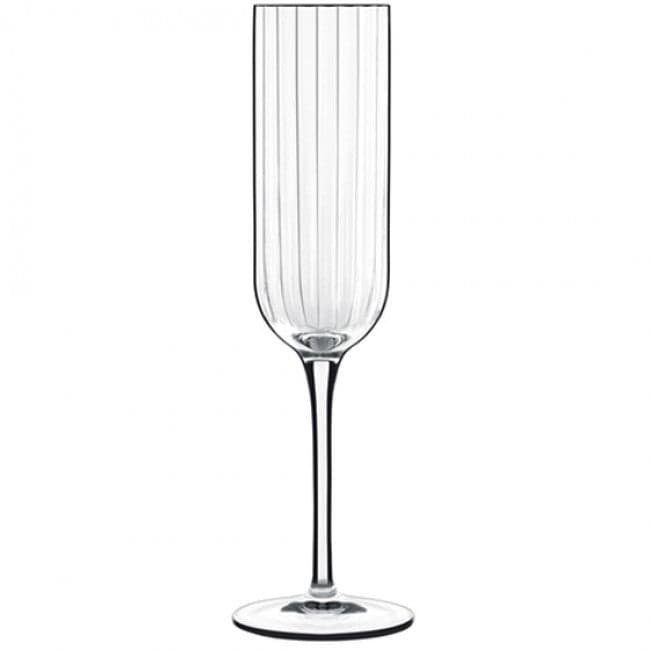 Luigi Bormioli Bach 210ml Champagne Flutes, Set of 4