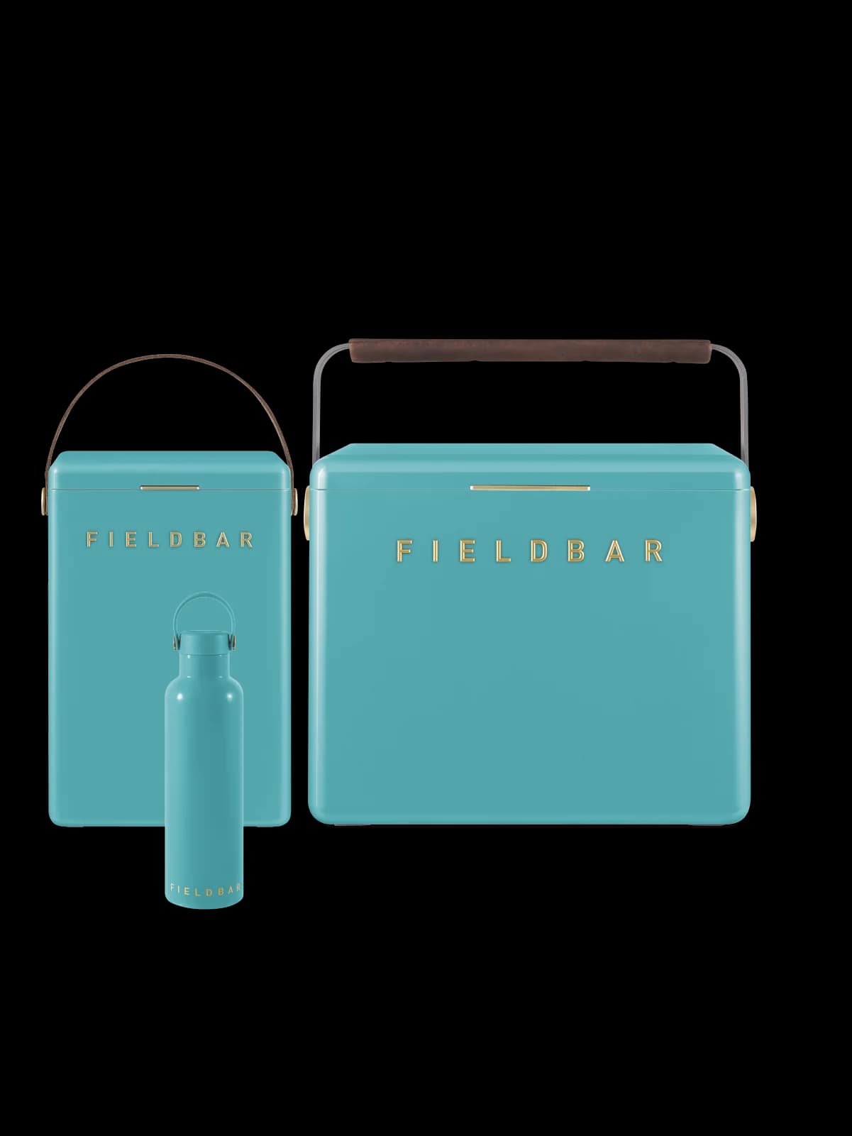 Cooler Box Set & Field Bottle / Bazaruto Blue