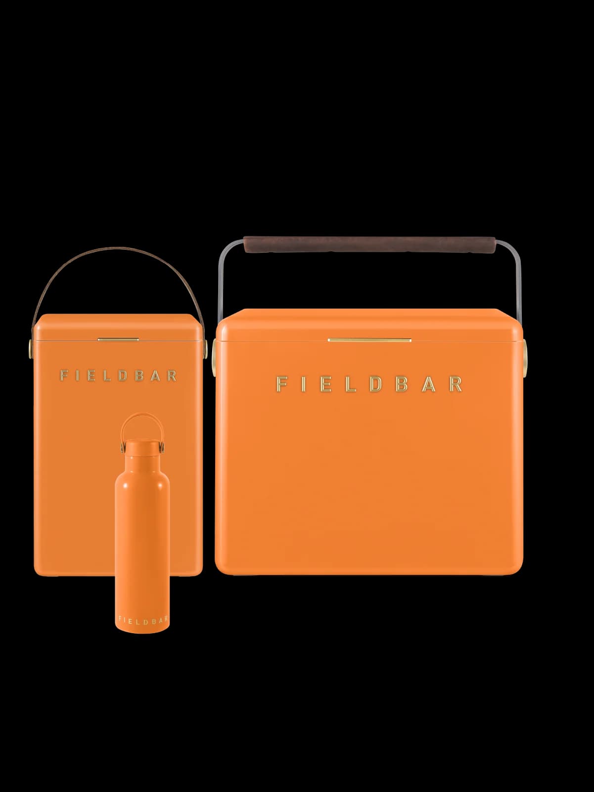 Cooler Box Set & Field Bottle / Orchard Orange