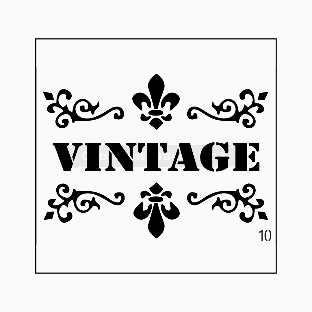 Vintage Stencil