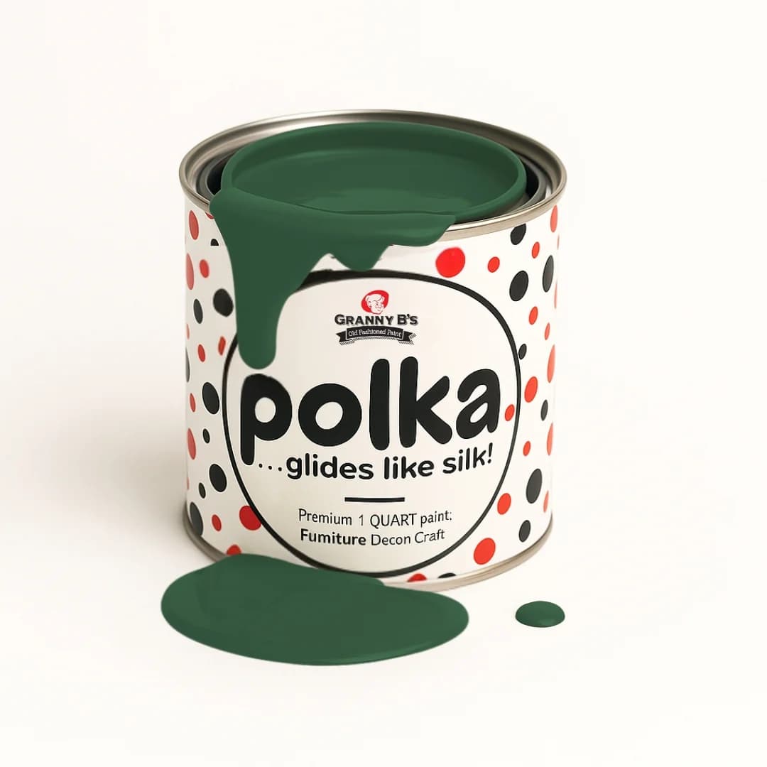 Polka.Paint - Woodland (lush green)